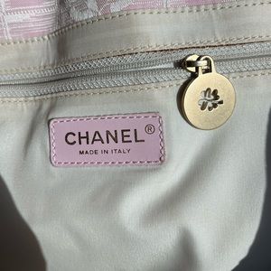 Chanel Travel Line Pink Tote